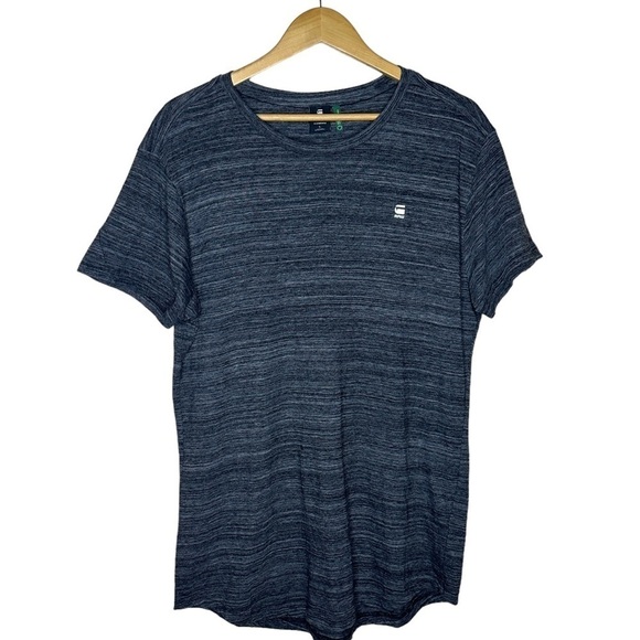 G Star Raw Starkon Loose Fit T-Shirt Marled Gray L - Picture 2 of 7